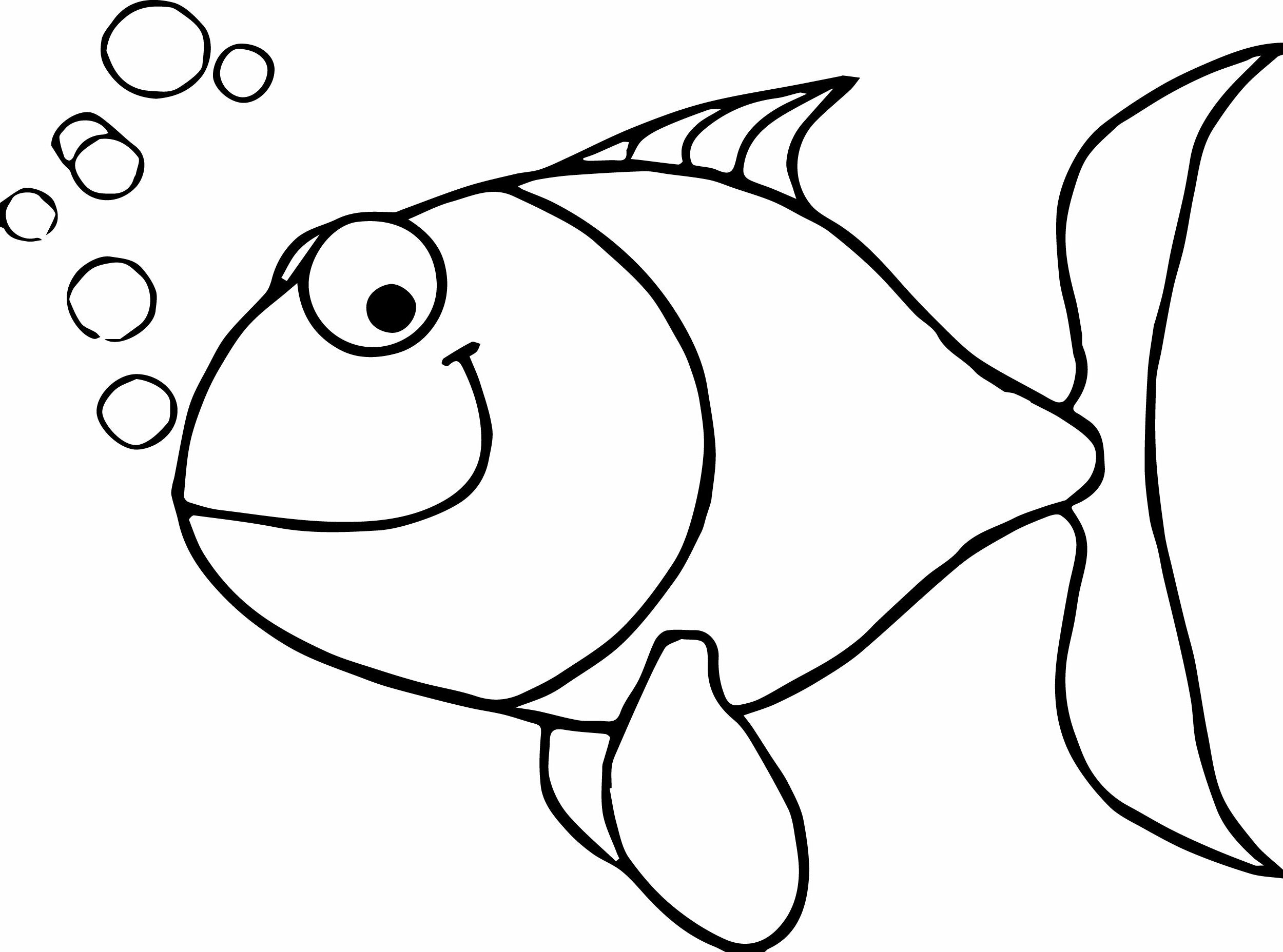 Fish Coloring Pages | Wecoloringpage