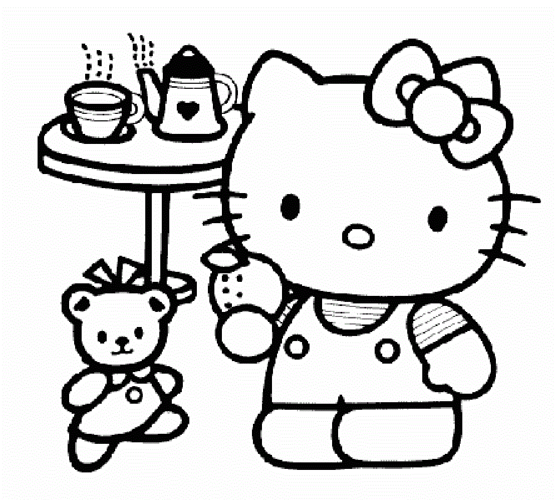 Hello Kitty Ballerina Coloring Pages - Coloring Home