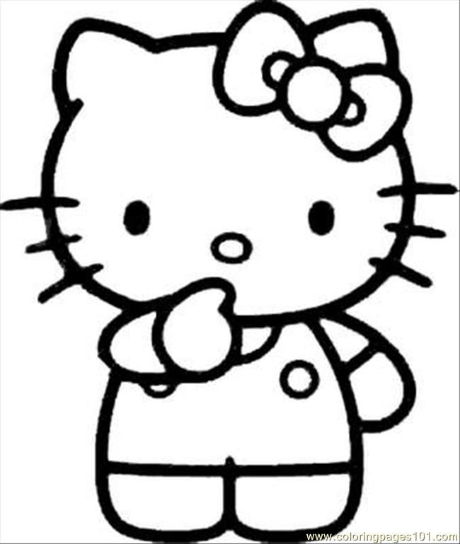 Free Printable Hello Kitty Coloring Pages | Free Coloring Pages