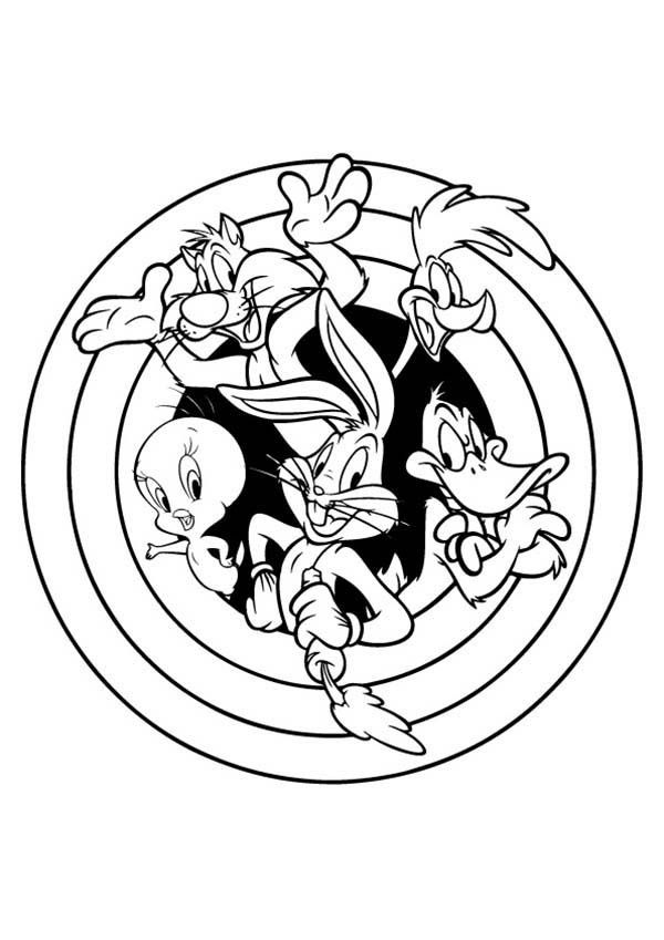 Free Space Jam Coloring Pages - Coloring Home