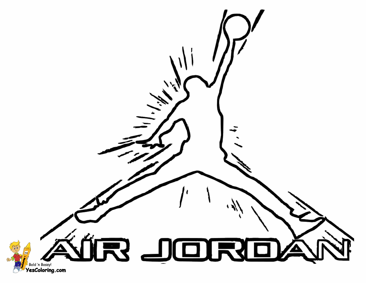 Michael Jordan Coloring Pages Printable Printable Templates