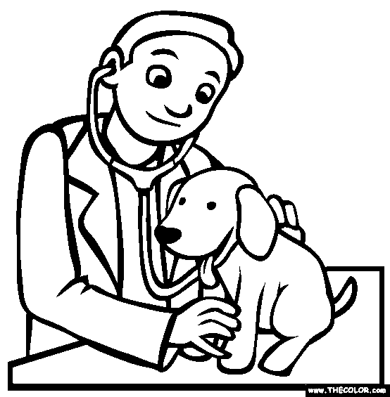 Occupations Coloring Pages