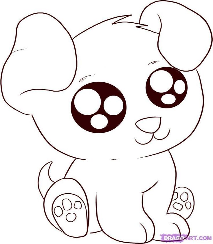 Cute Animal Coloring Pages | Anime Animals Coloring Pages ...