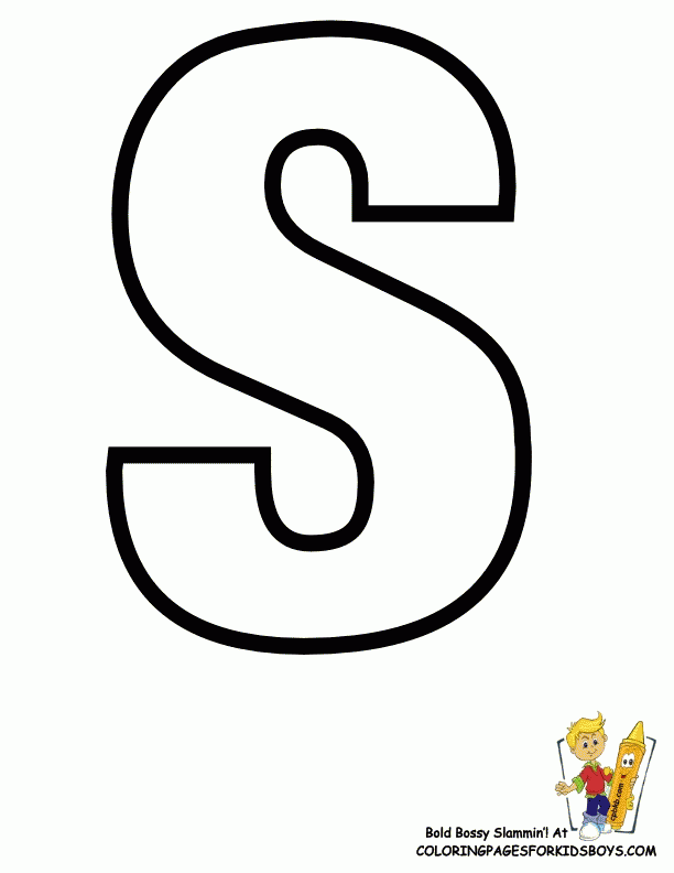 Learning Letter S Coloring Abc39s Free Coloring Pages For