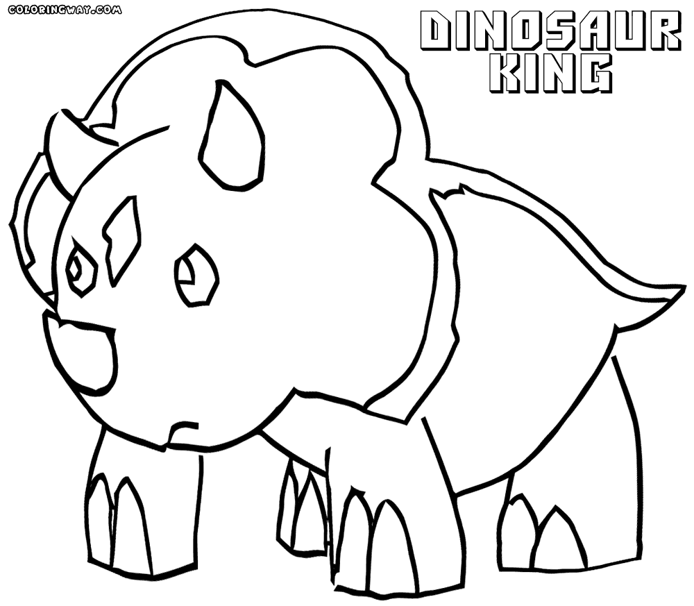 images coloring pages dinosaur king cards - photo #25