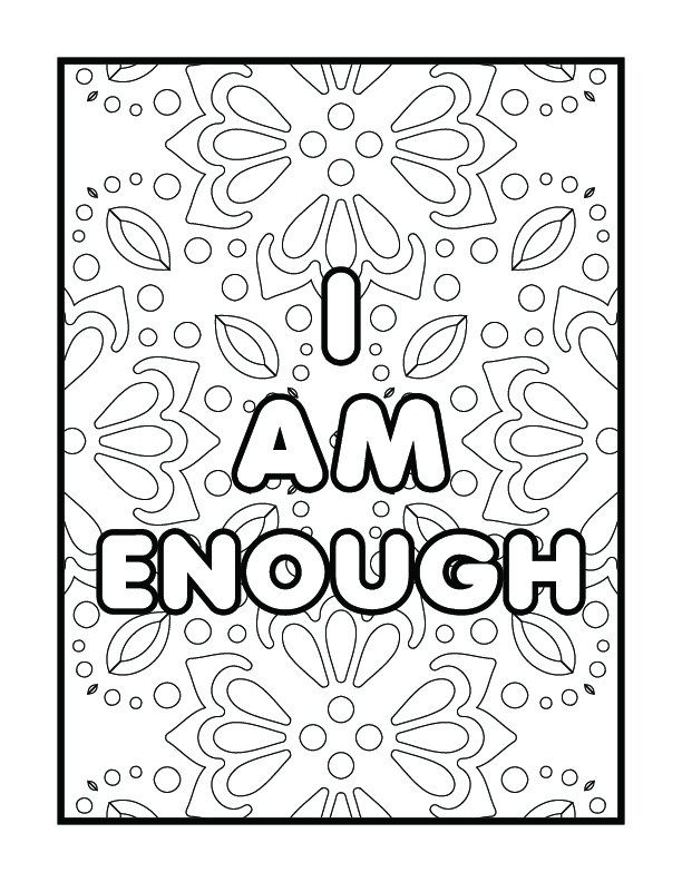 Printable Motivational Coloring Pages ...