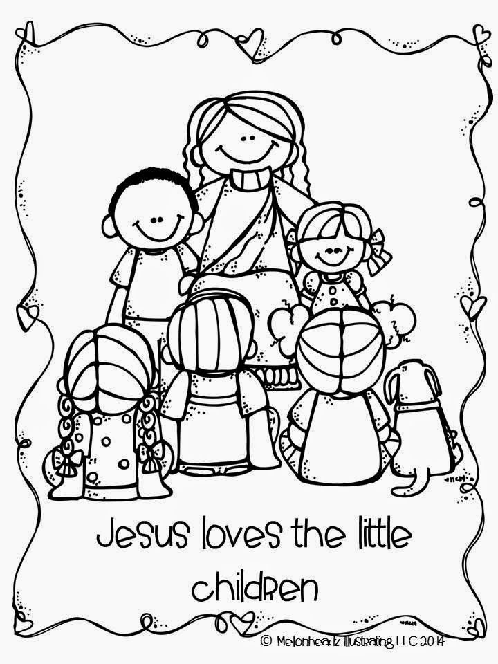 Jesus Loves Me Small Coloring Page Coloring Home