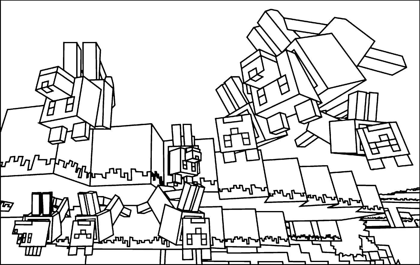 Coloring Pages Minecraft for you