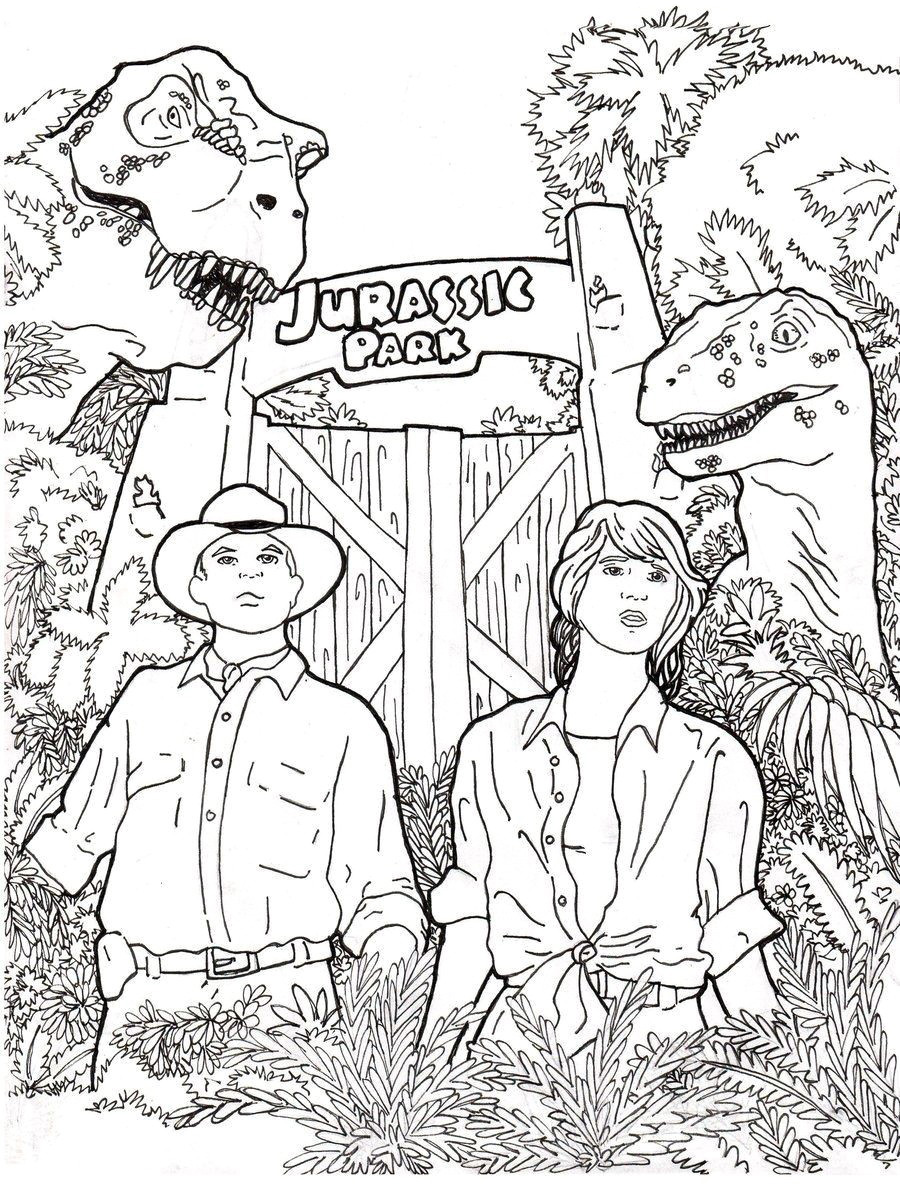 Jurassic World Coloring Pages - Best Coloring Pages For Kids