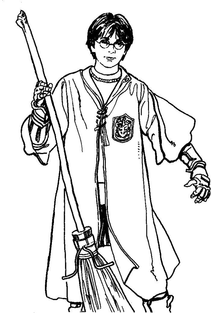 Coloring pages, Harry potter and Coloring