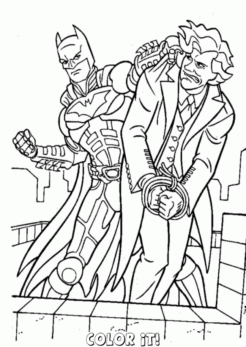 Batman Coloring Pages for Kids Printable | Best Coloring Page Site