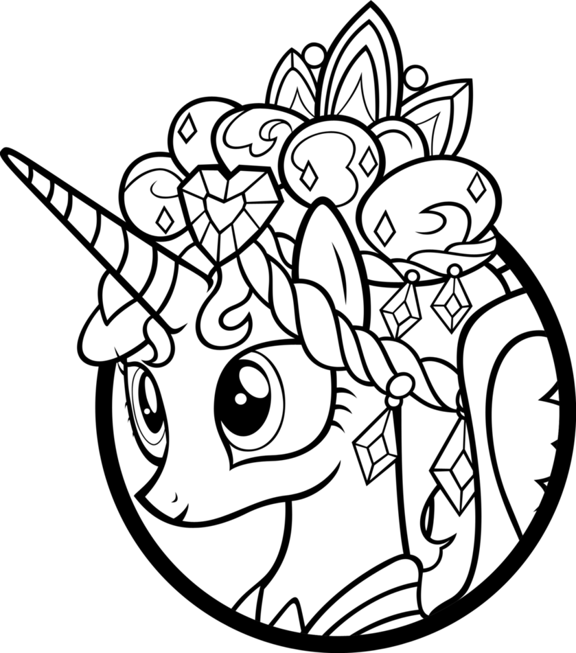 my little pony princess skyla coloring pages - photo #33