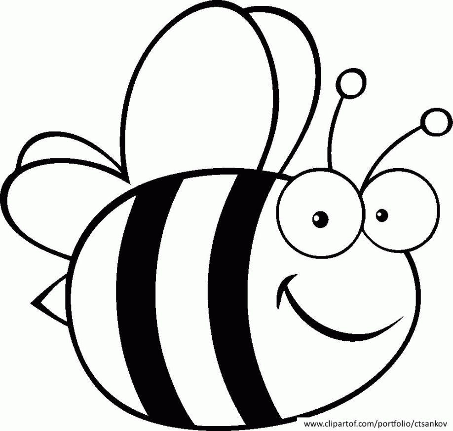 Honey Bee Coloring Page Printable Beehive Coloring Pages Free ...