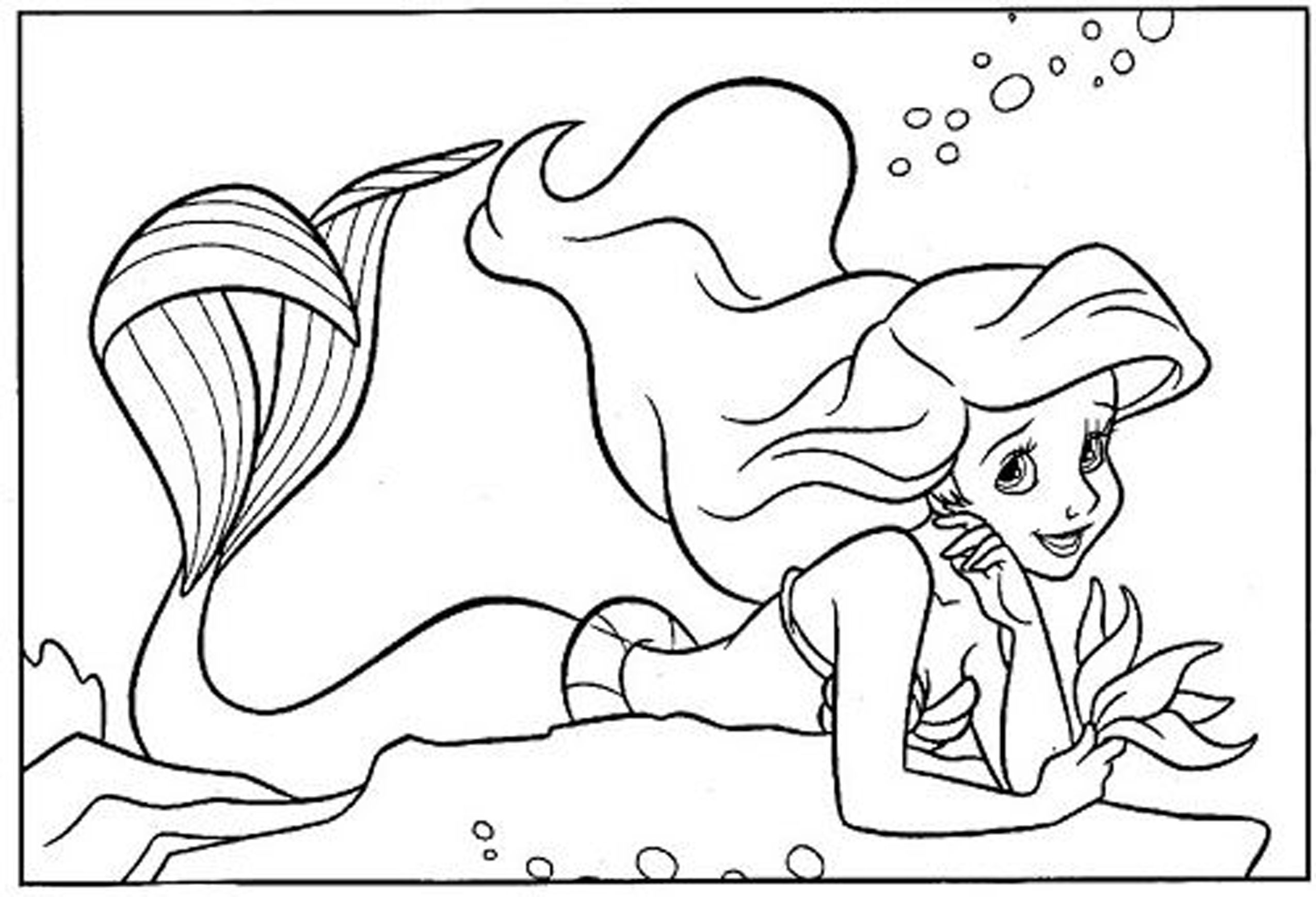 Little Mermaid Coloring Pages For Girls 10 And Up - VoteForVerde.com