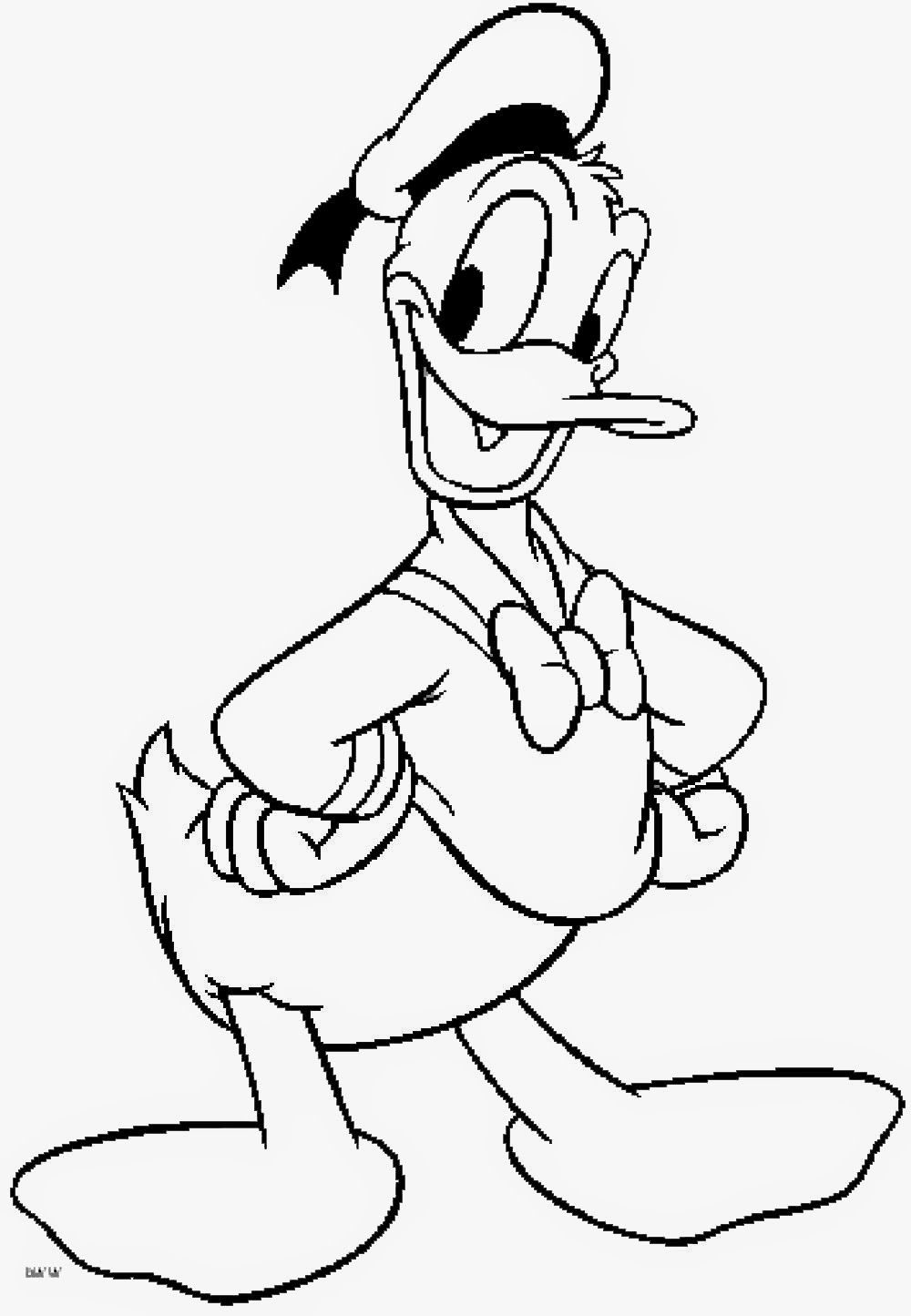 Coloring Blog for Kids: Donald Duck Coloring pages