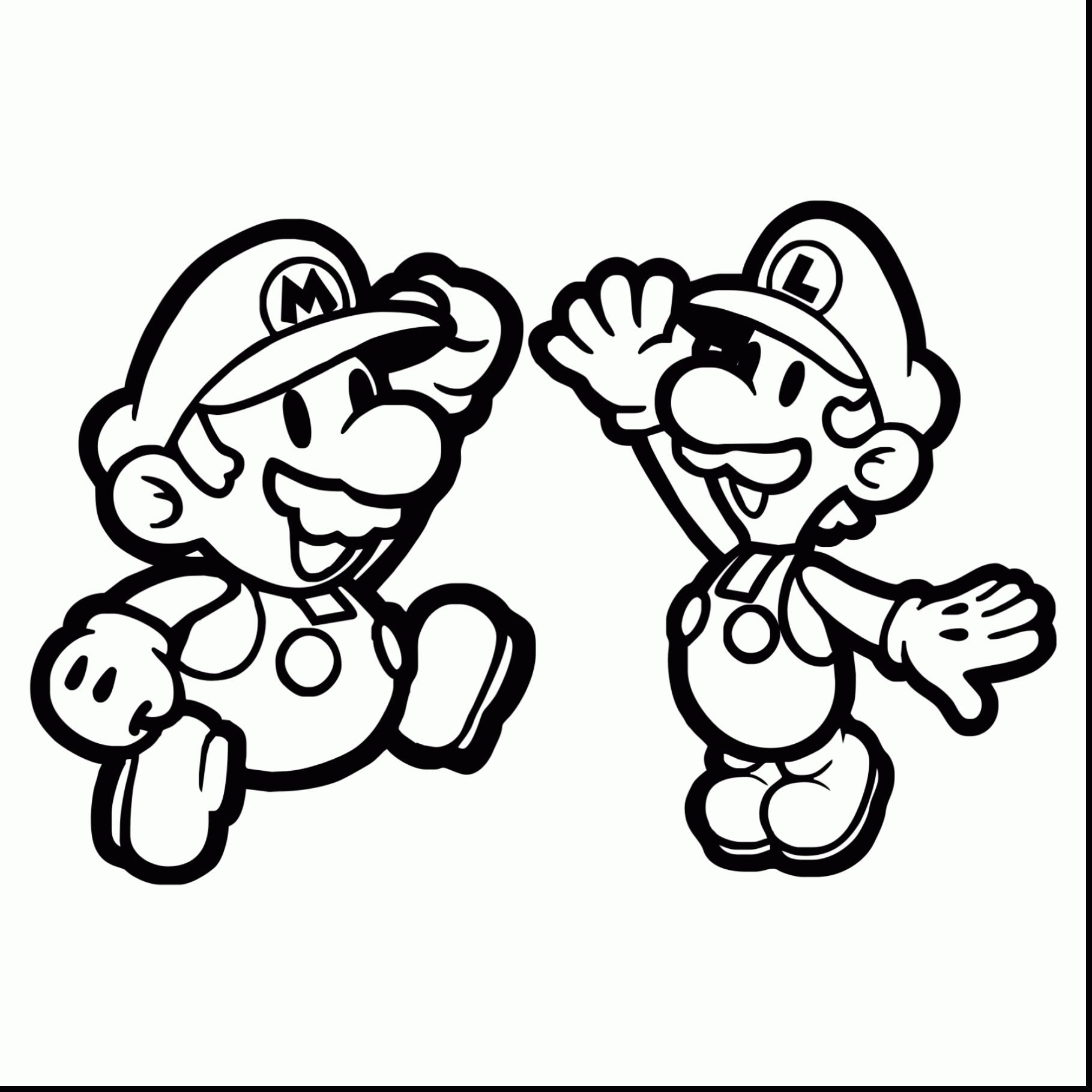 498 Unicorn Super Mario Characters Coloring Pages for Kindergarten