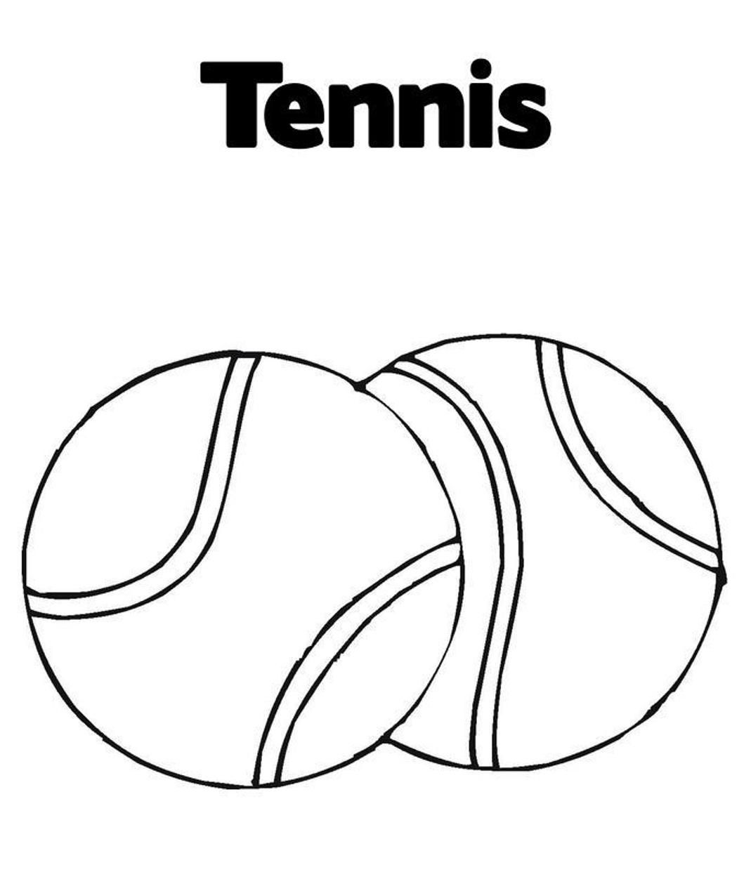 Sports Balll Coloring Pages - Coloring Home