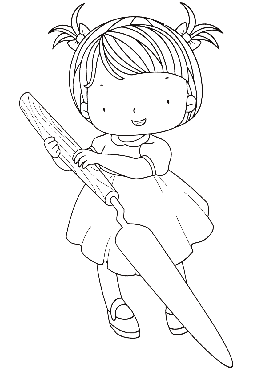 Knife coloring pages | Coloring pages to download and print
