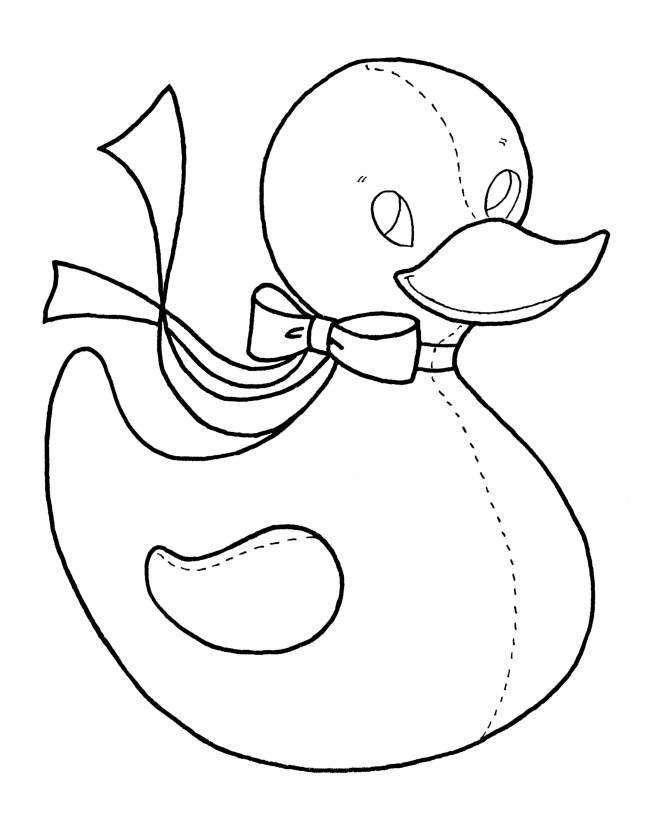 Baby Coloring Pages Toys Ages Home