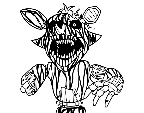Terrifying Foxy from Five Nights at ...