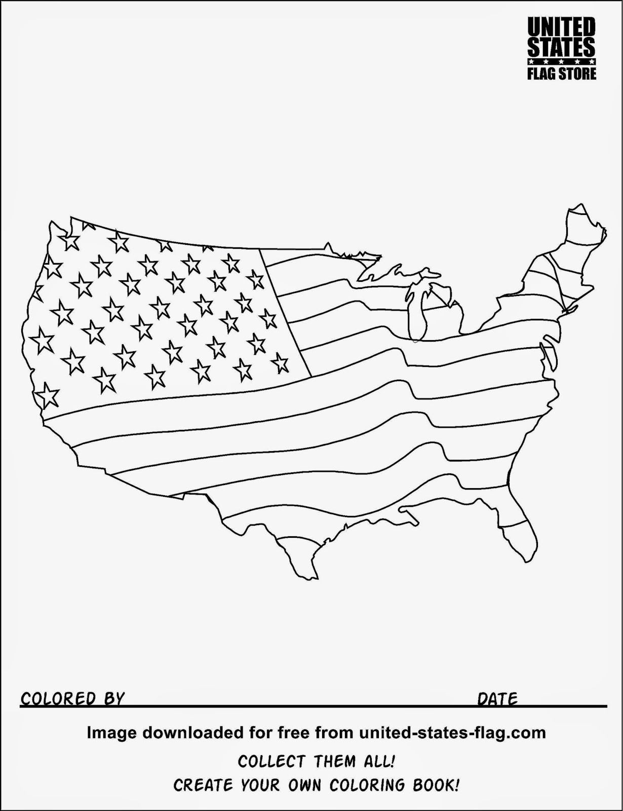 United States Coloring Book | Free Coloring Pages