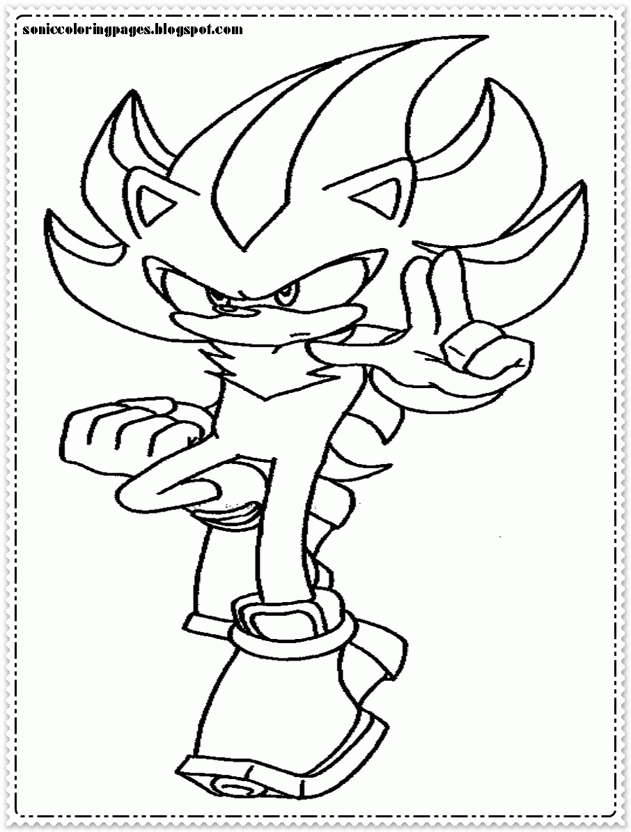 Baby Sonic Coloring Pages - Coloring Page