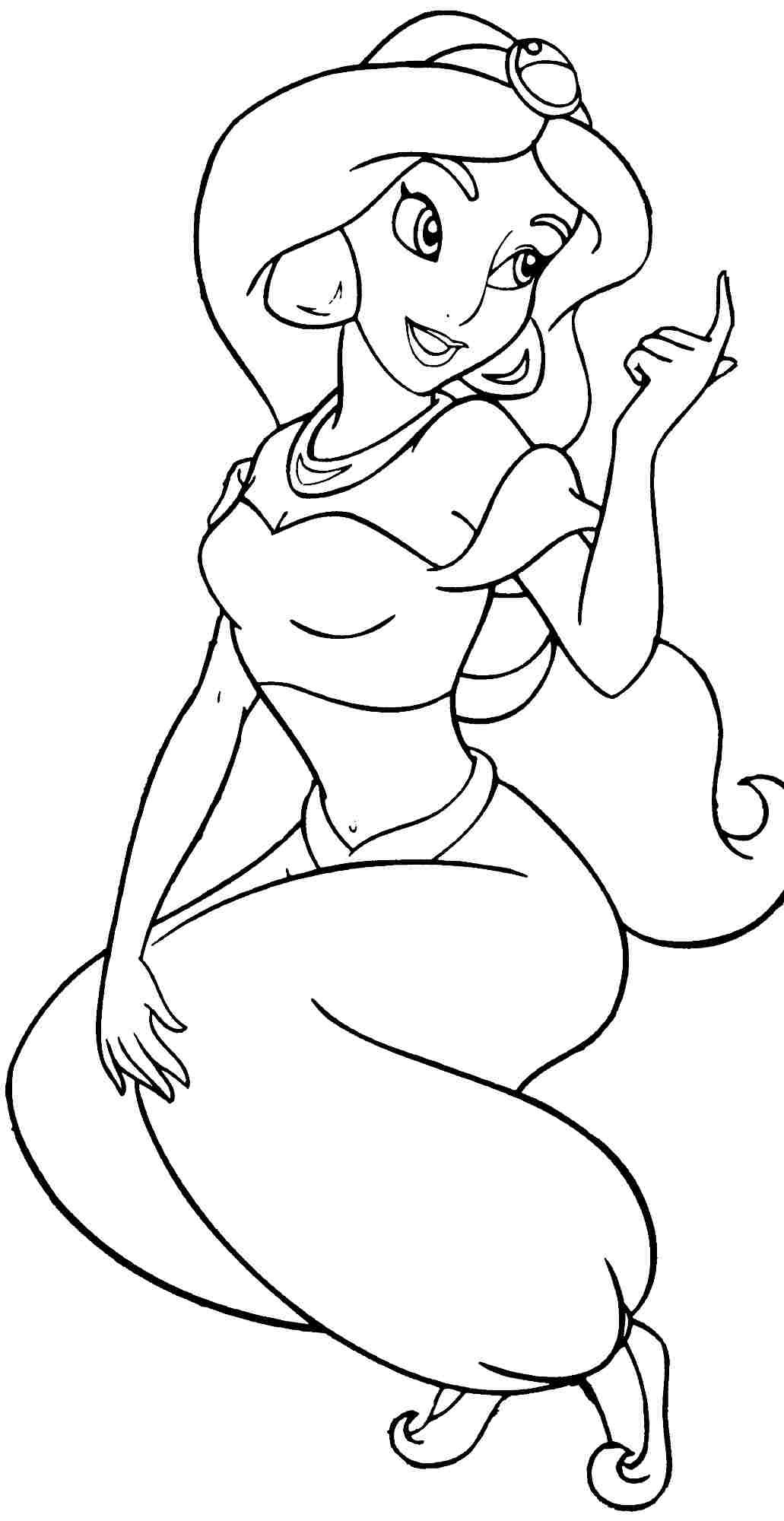 disney-princess-coloring-pages-jasmine-coloring-home
