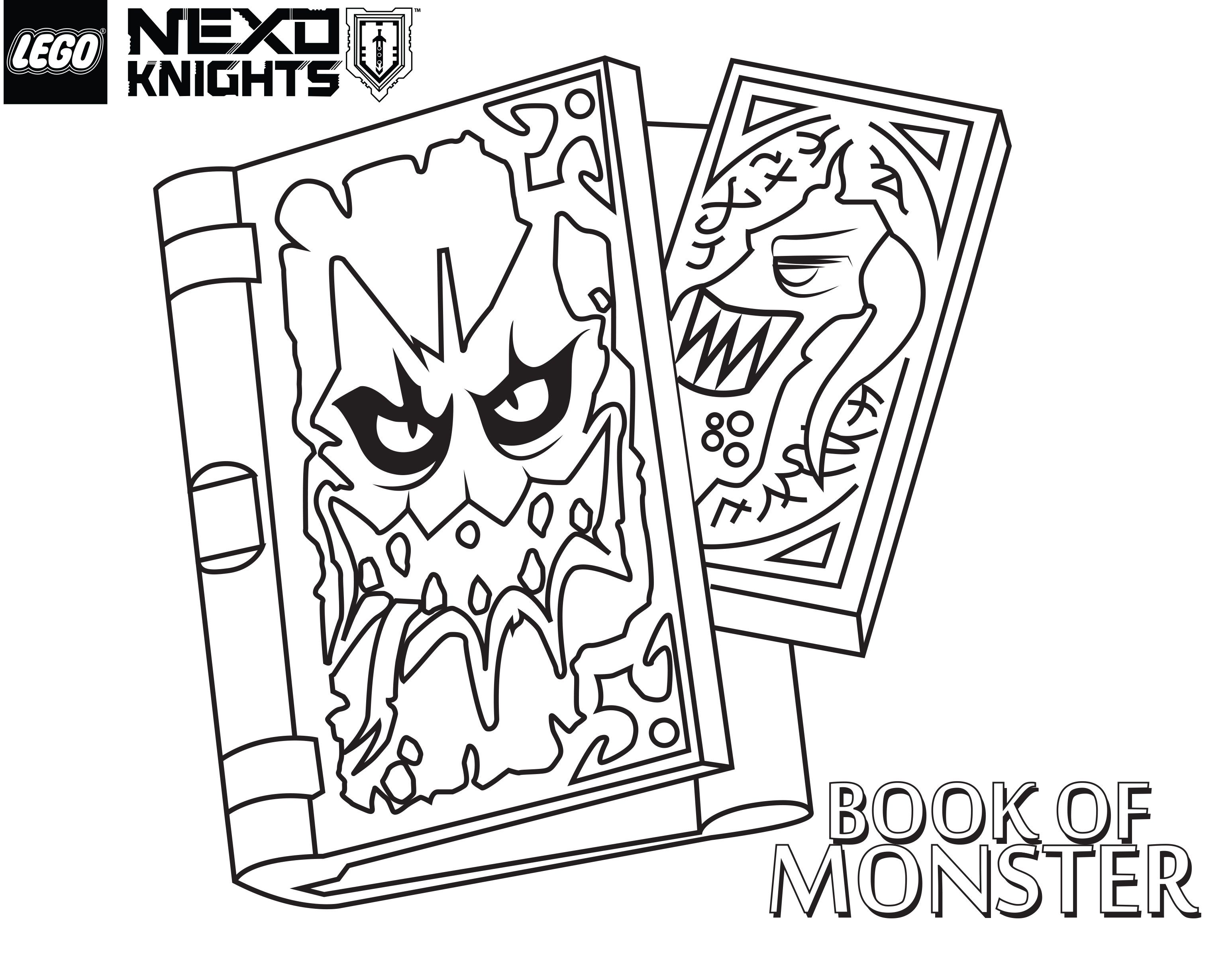 Lego Nexo Knights Coloring Pages - Coloring Home