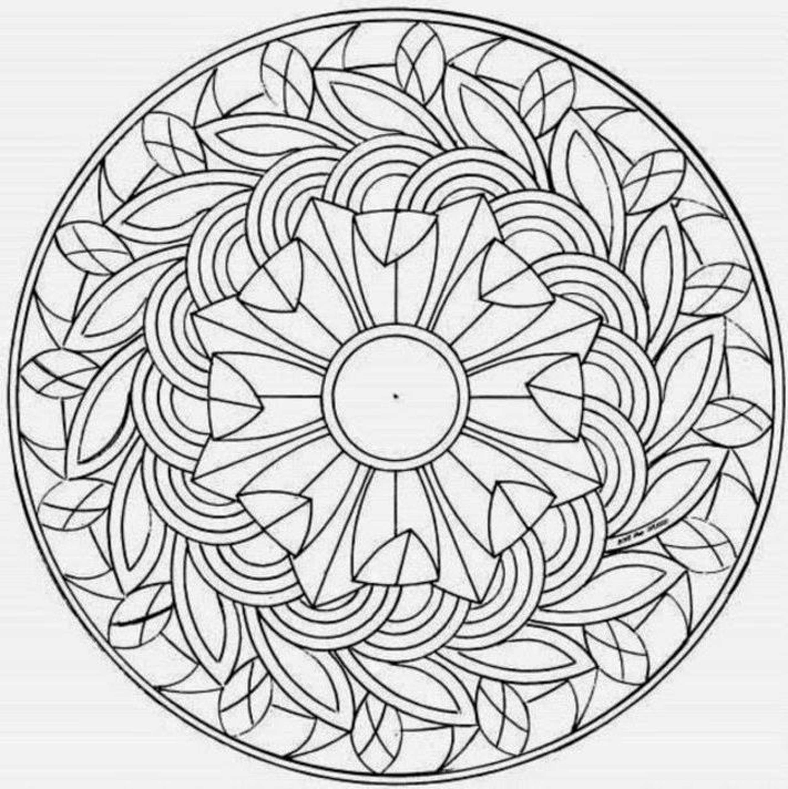 371 Simple Cool Coloring Pages For Teens for Kids
