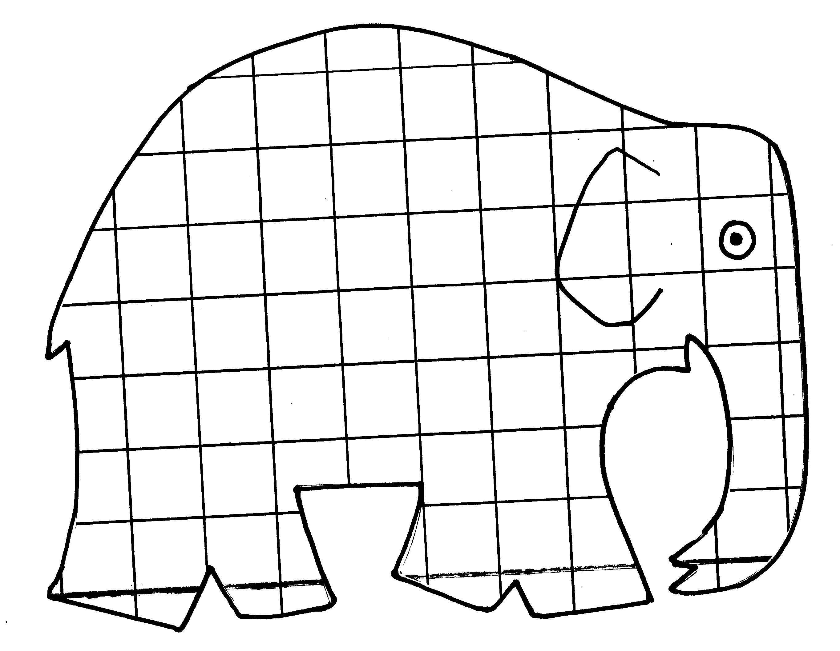Elmer Coloring Page Coloring Home