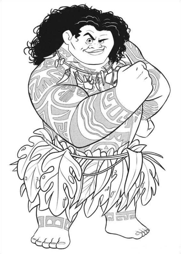 Moana Coloring Pages - Coloring Home