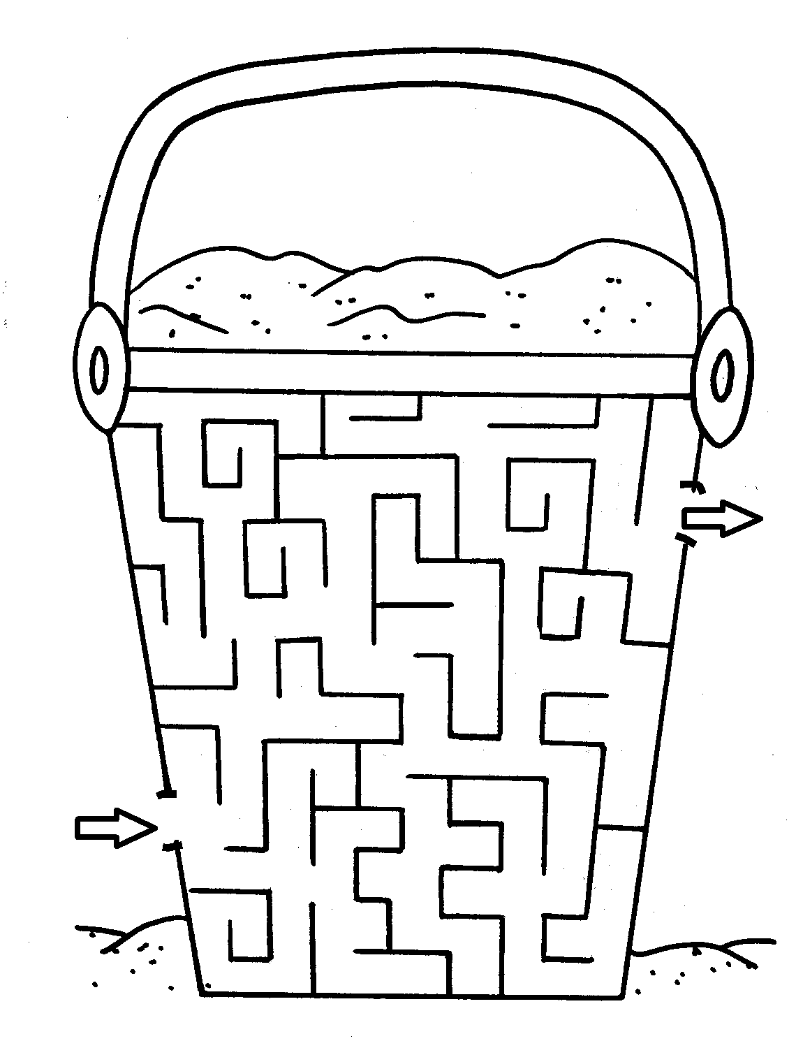 Printable Maze To Color | Free Coloring Pages - Part 4
