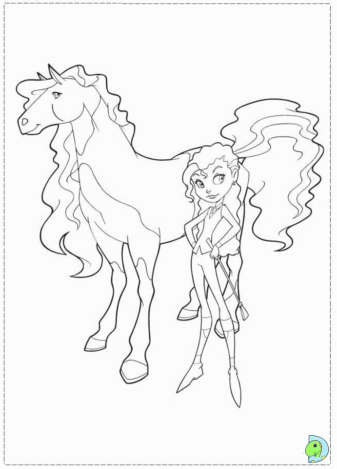 Horseland - Coloring Pages for Kids and for Adults