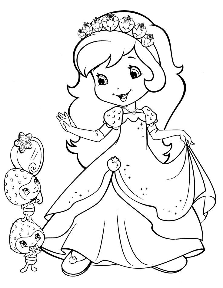 strawberry shortcake coloring pages sheets 5 - Gianfreda.net