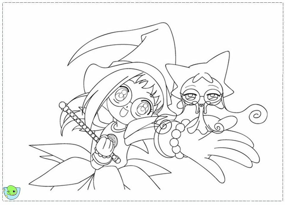 Magical Doremi coloring page- DinoKids.org