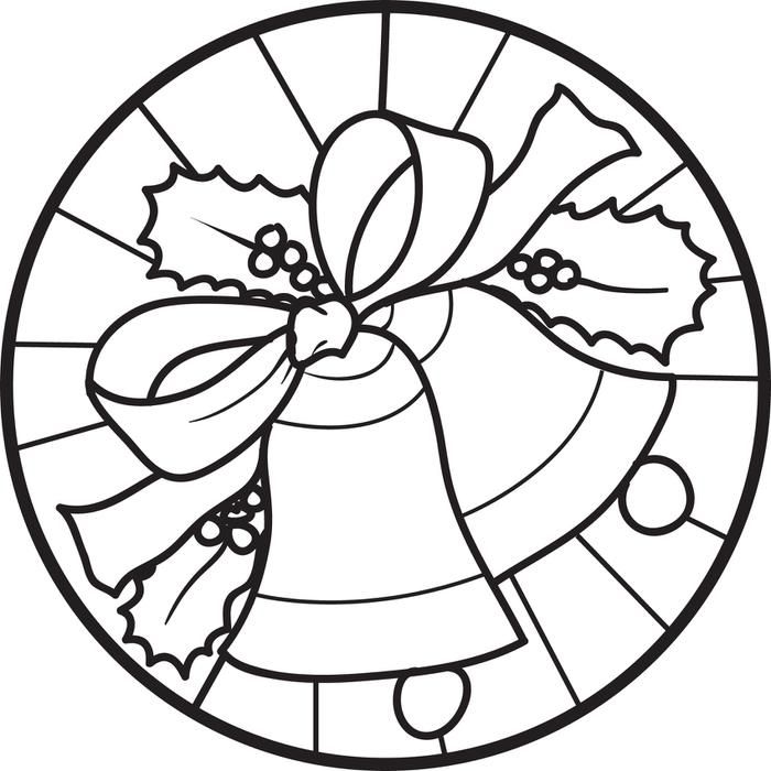Free, Printable Christmas Bells Coloring Page for Kids #4