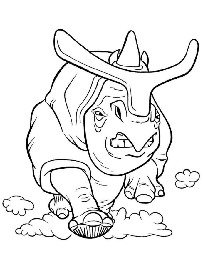 ice age coloring pages for kids - photo #8