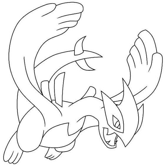 All Legendary Pokemon Coloring Pages - Coloring Home