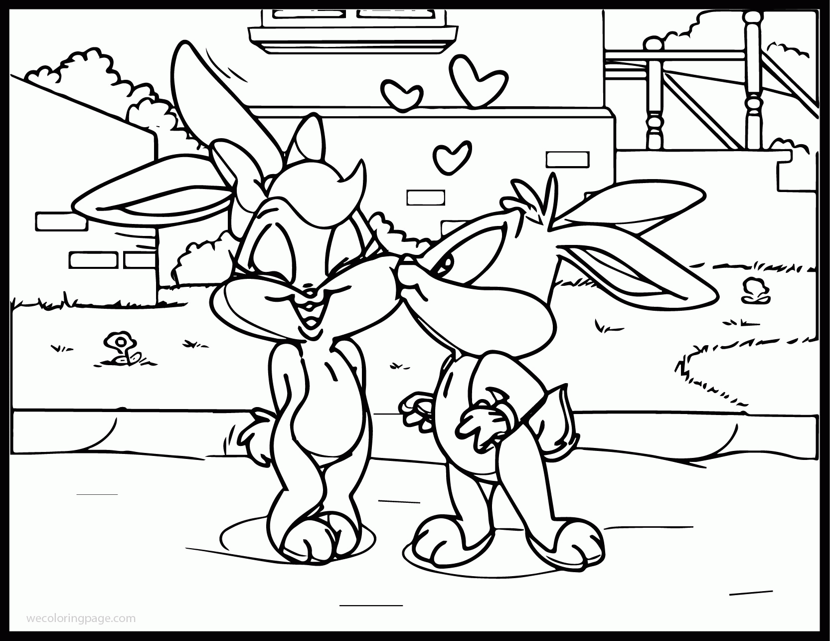 Free Bugs Bunny Coloring Pages