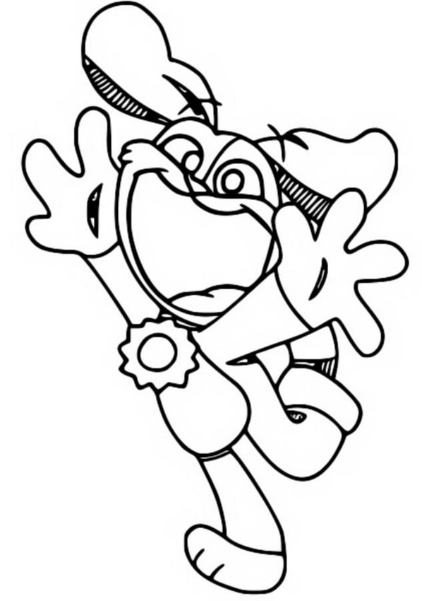 Coloring Pages Dogday - Poppy Playtime