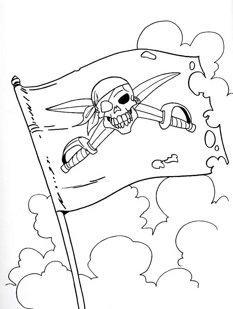 Pirates coloring pages 9 / Pirates / Kids printables coloring pages