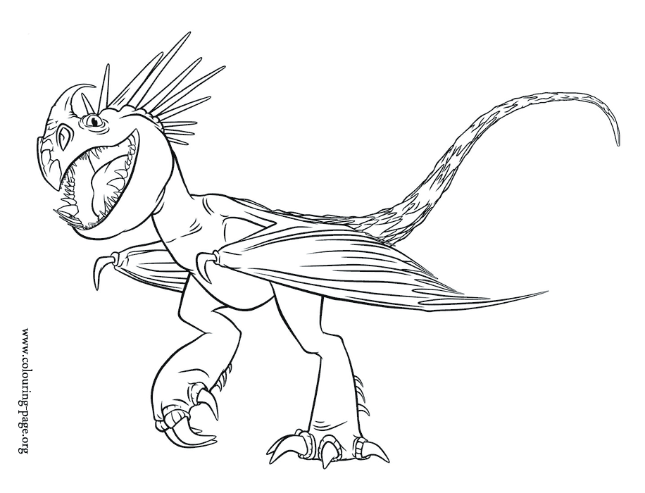 Stormfly is Astrid's dragon. She is loyal and loving towards her rider.  Print and color this cool How… | Dragon coloring page, How train your  dragon, Dragon drawing