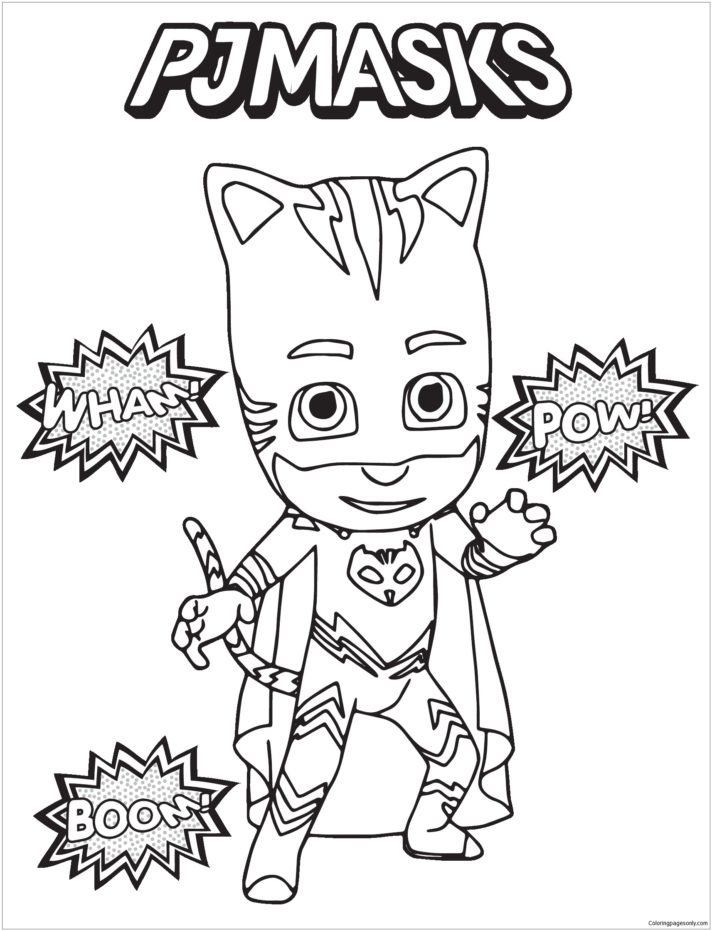 Coloring Pages : Free Pj Mask Coloring Pages. Owlette Colouring ...