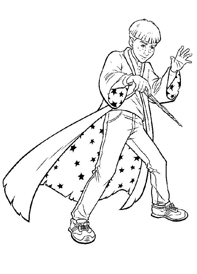 Coloring Page - Harry potter coloring pages 2