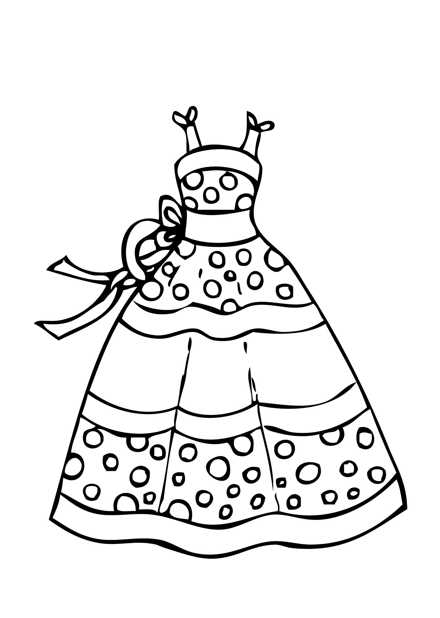 Clothing Coloring Page Printable - Coloring Pages For All Ages