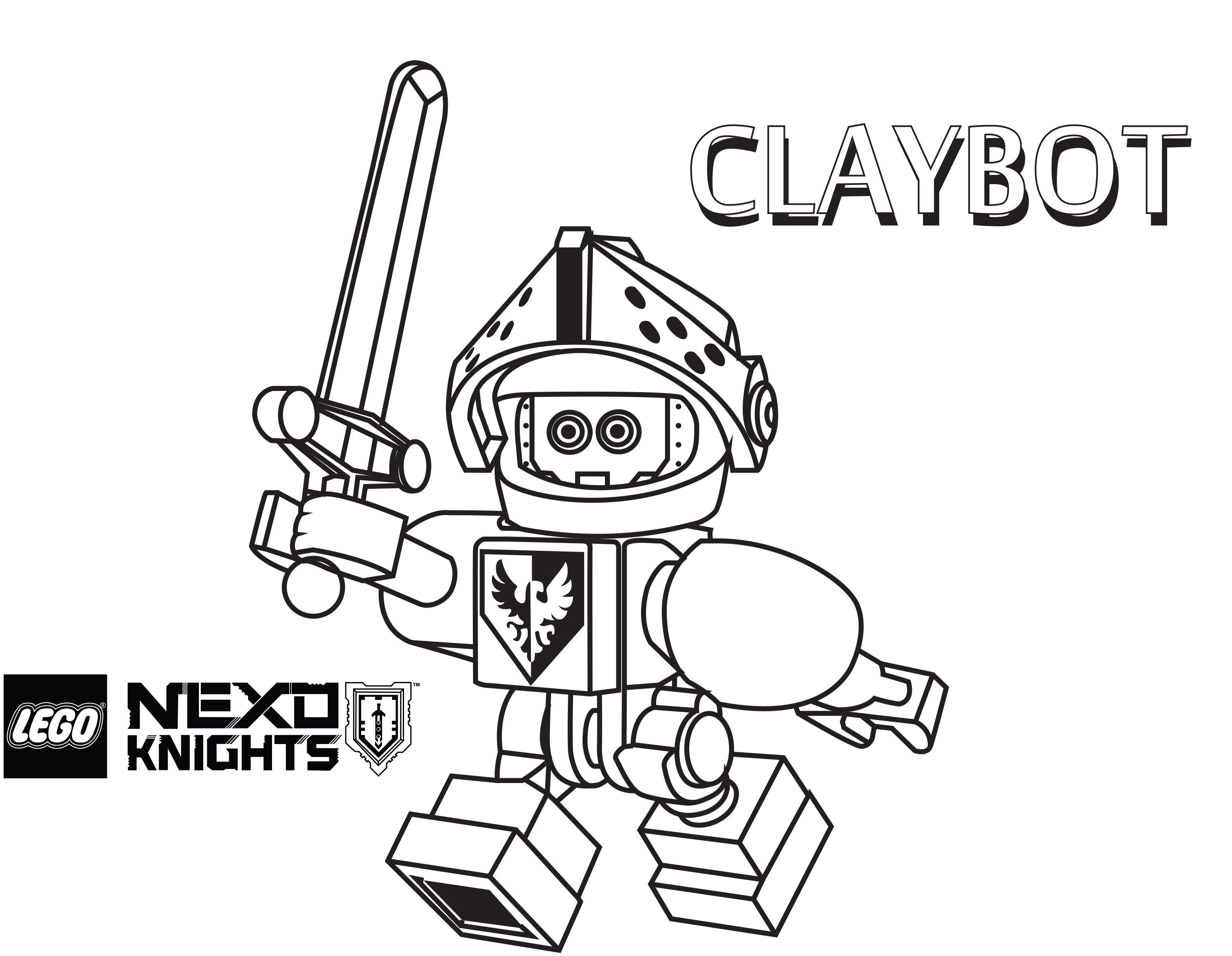 Nexo Lego Knights Coloring Pages Sketch Coloring Page - Coloring Home