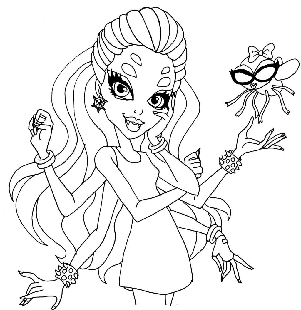 9 Pics of Monster High 13 Wishes Coloring Pages - Monster High 13 ...