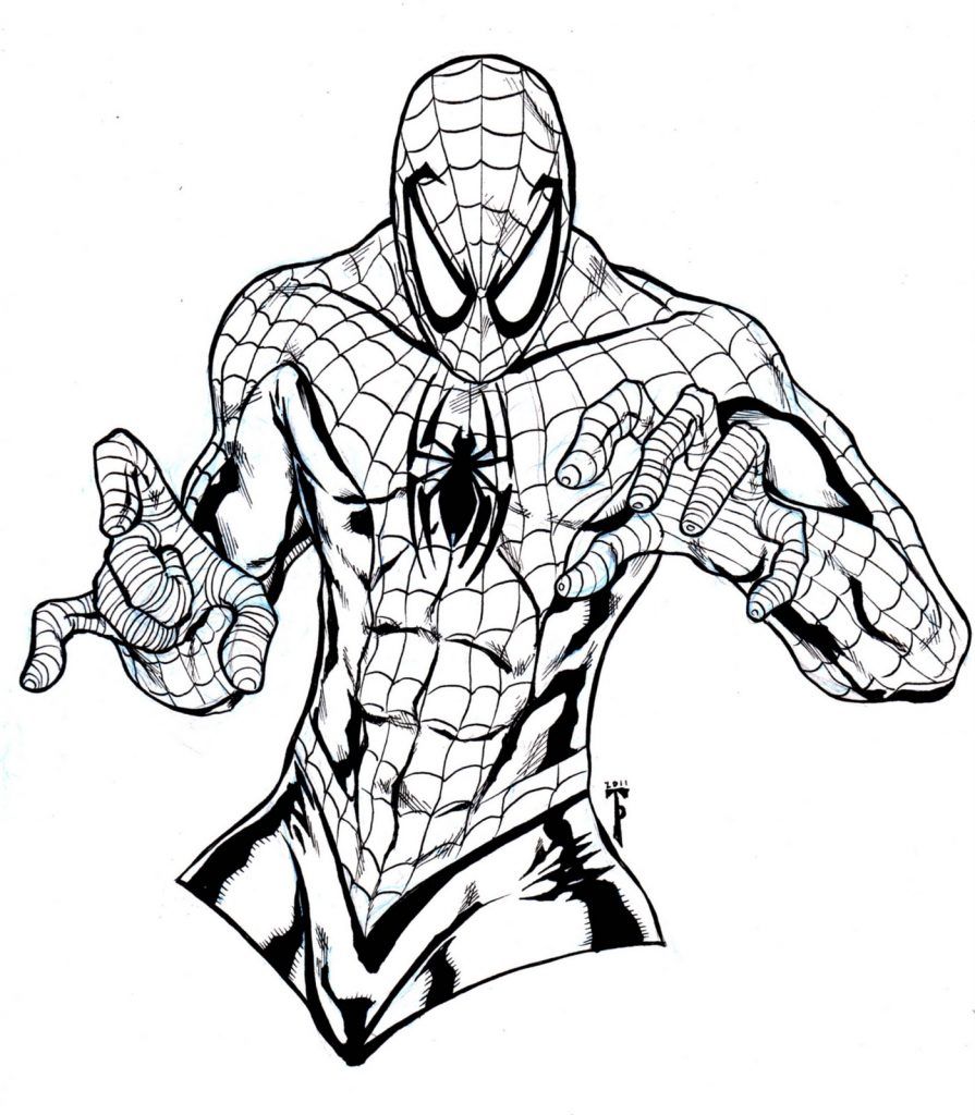Spiderman Coloring Sheets | Free Coloring Pages to Print