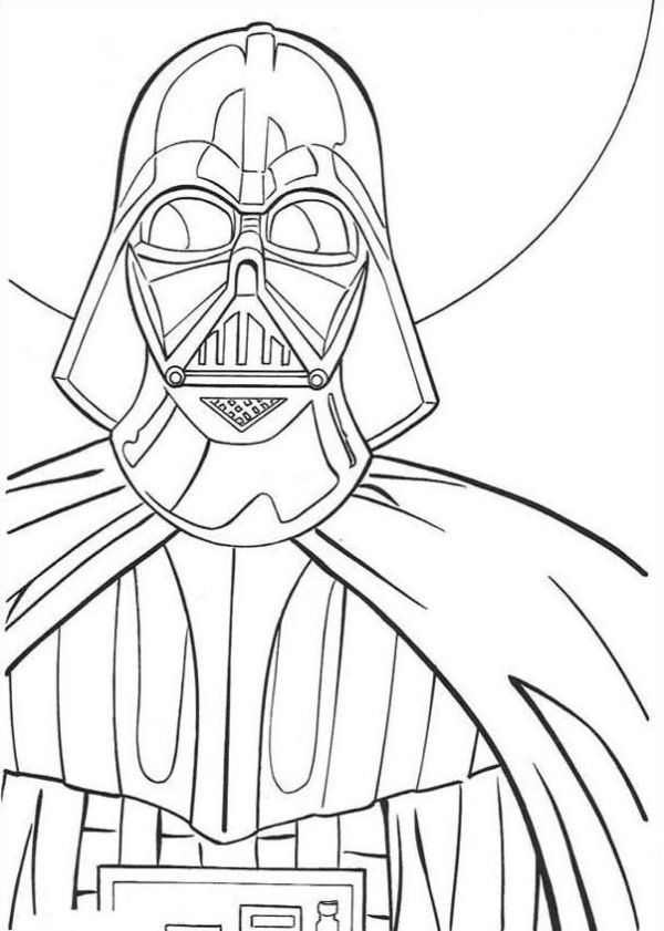 Star Wars Coloring Pages Darth Vader - Action Coloring Pages ...