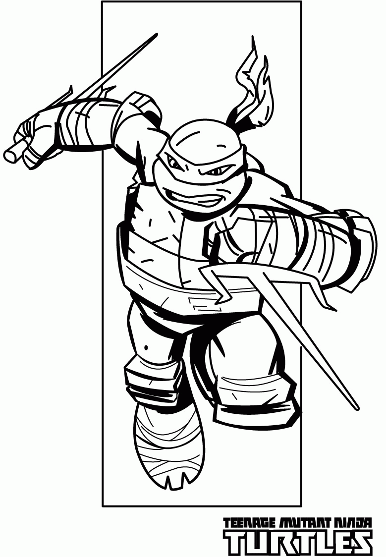 Amazing of Simple Printable Ninja Coloring Pages Don Forg #568